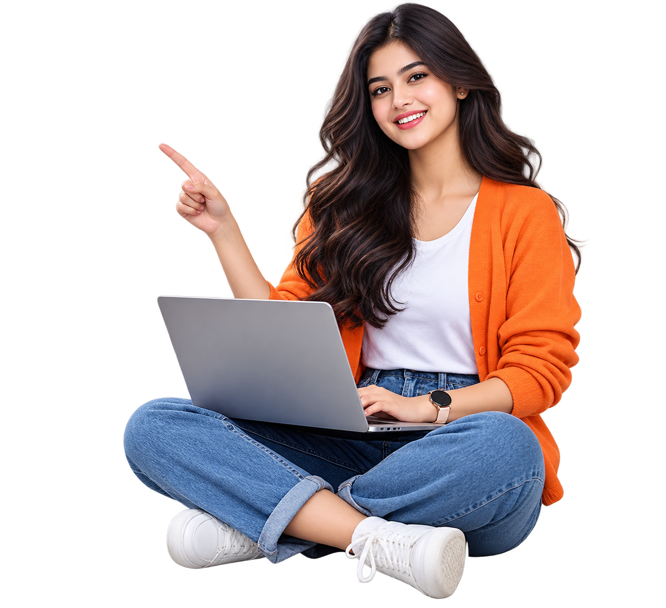 Freelance technology professional working on a laptop